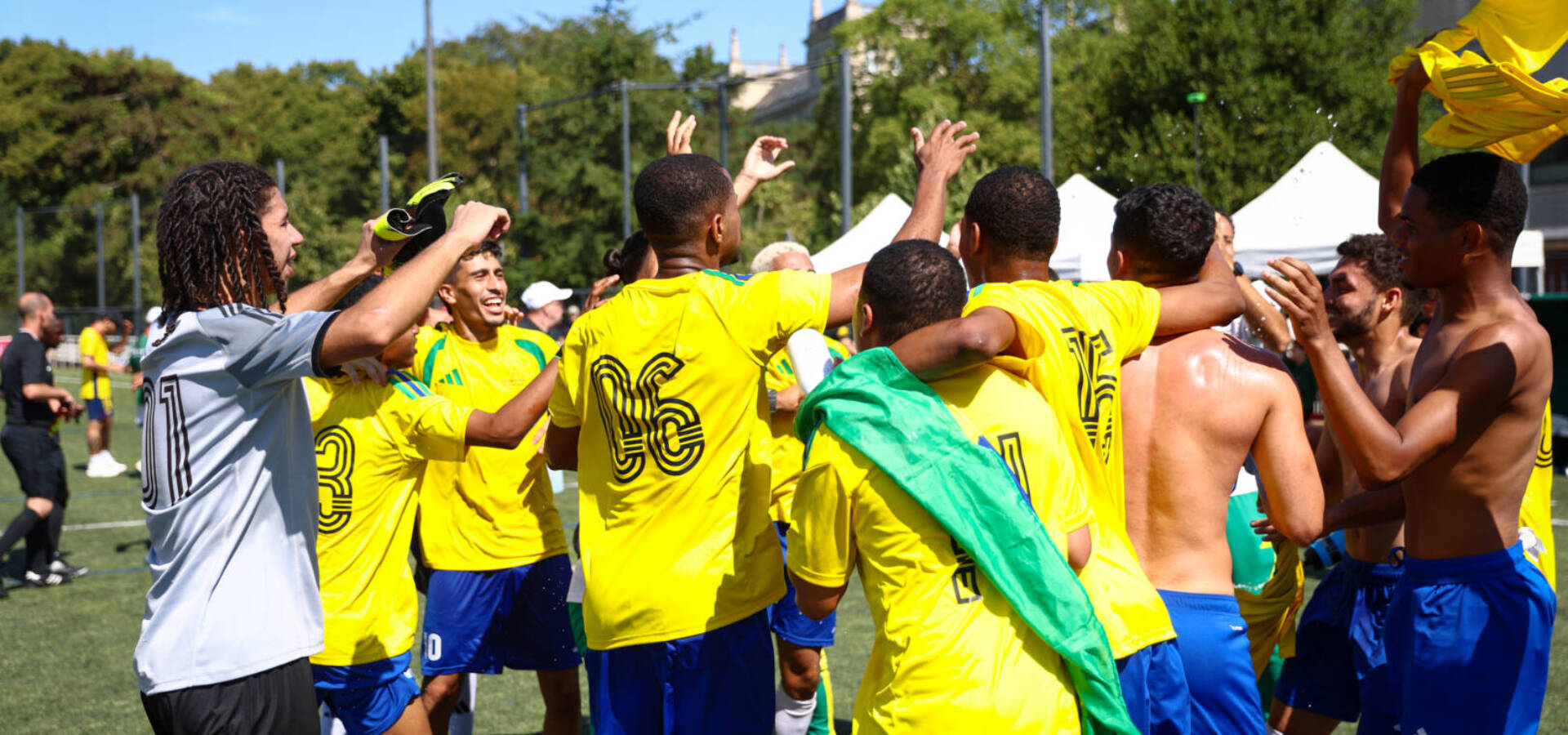 Seleção brasileira de Futebol Unificado – Campeã da Copa Mundial de Futebol Unificado, em Paris